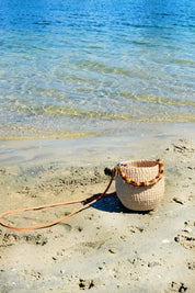 Petit Cream Bamboo Pot De Miel Bag