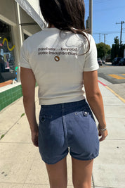 Navy Golden Horse Shorts