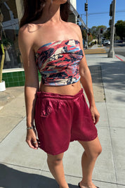 Maroon Pilgrim Shorts