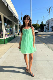 Seafoam Short Slip Dress