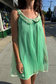 Seafoam Short Slip Dress