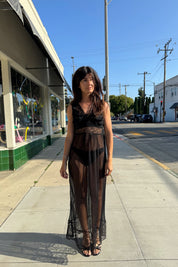 Black Lace Enduro Dress