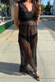 Black Lace Enduro Dress