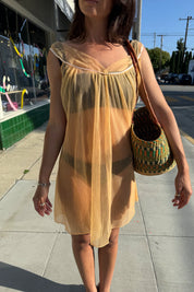 Melon Short Slip Dress