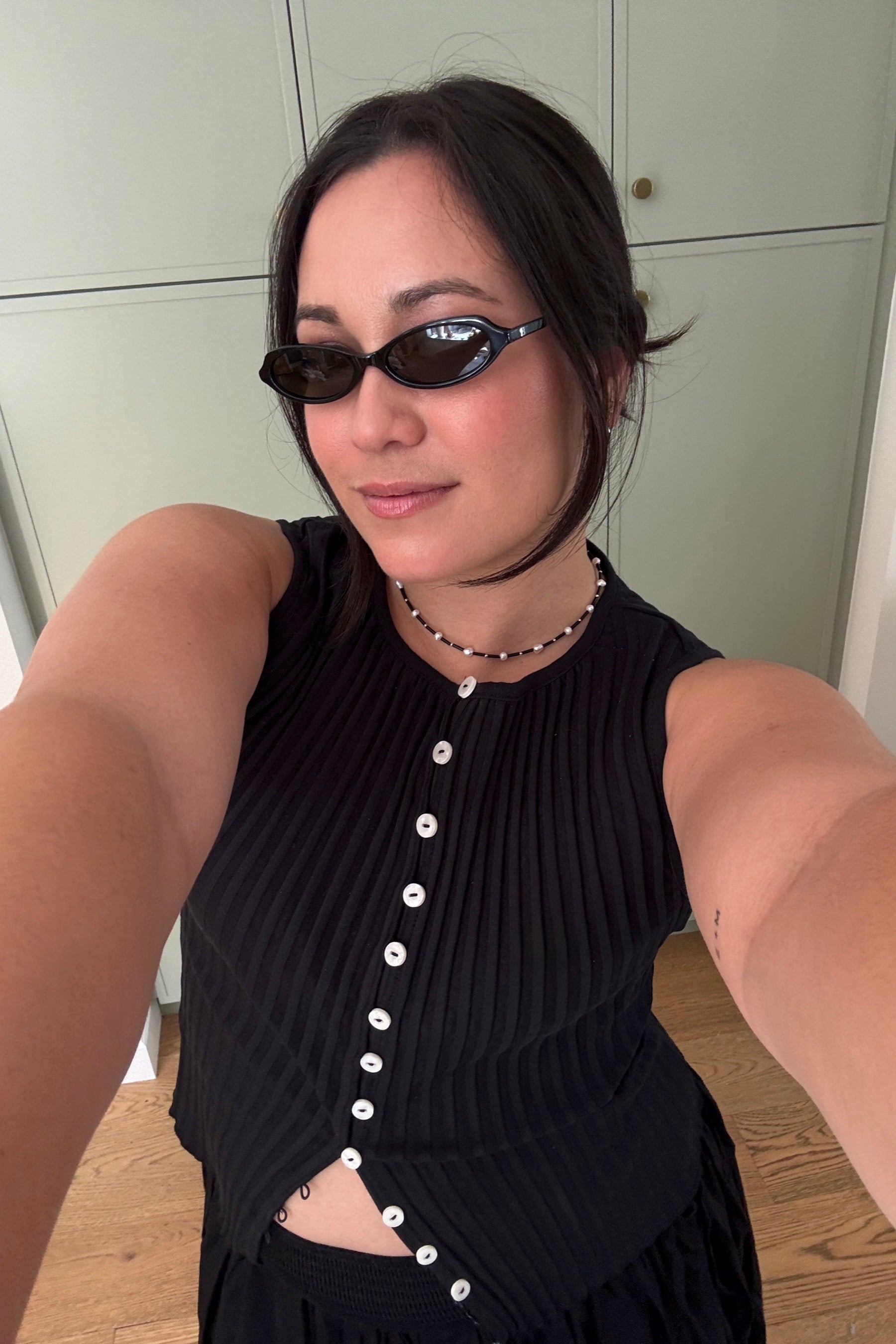 Black Tilly Vest