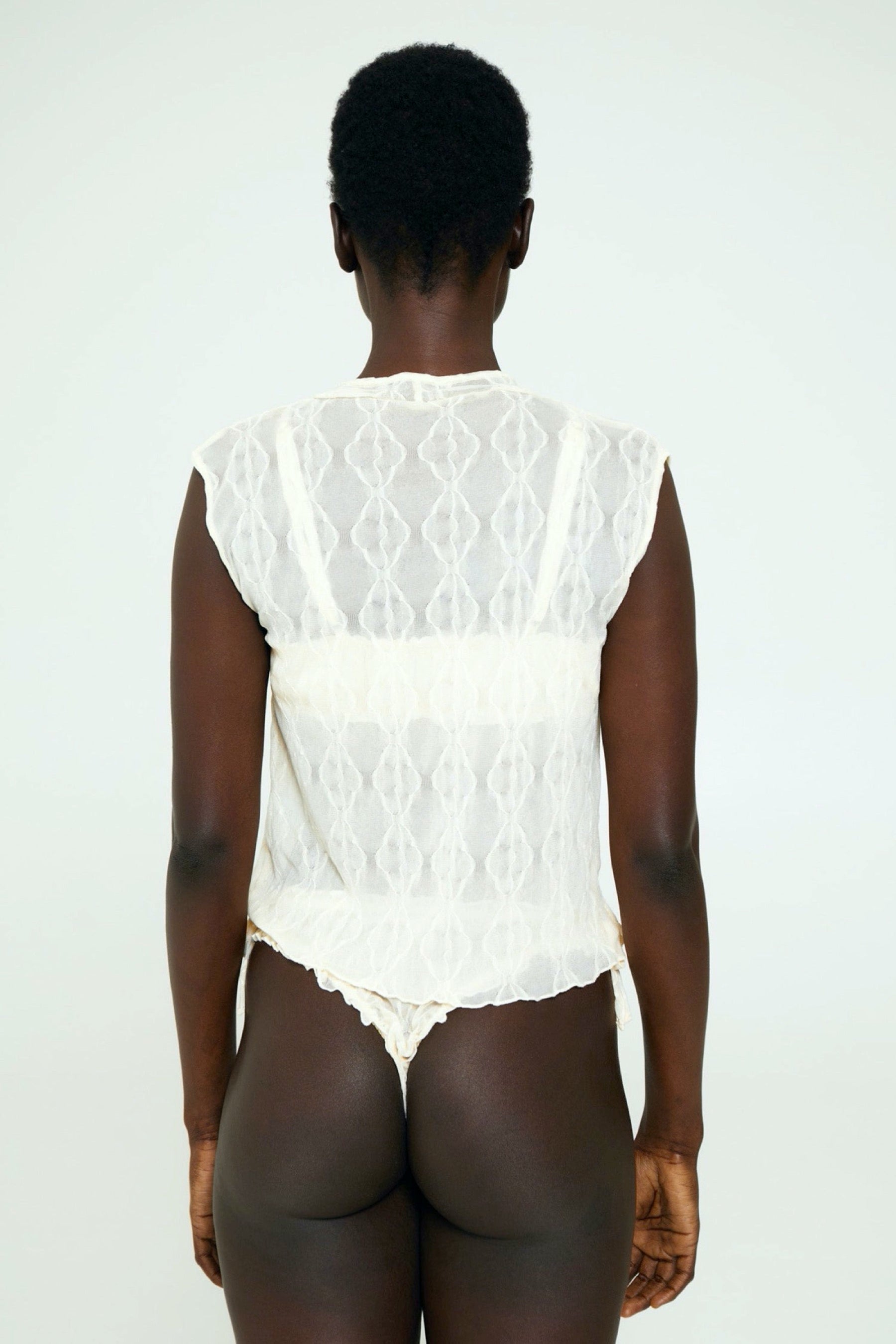 Cloud Mariposa Keyhole Tee