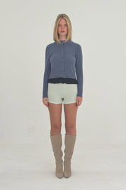 Foggy Navy Lounge Cardigan