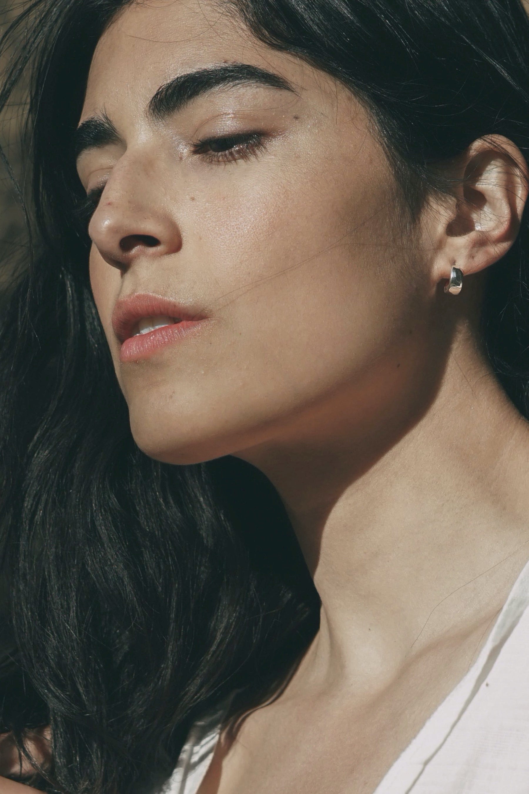 Bronze Cocoon Hoops