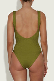 Metallic Moss Sadie One Piece
