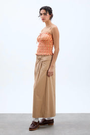 Orange Gingham Nola Cami