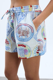 Holiday Pull On Short