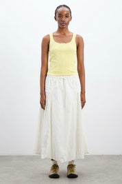 Yellow Salome Pointelle Cami