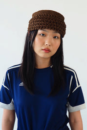 Brown Toyo Roller Hat