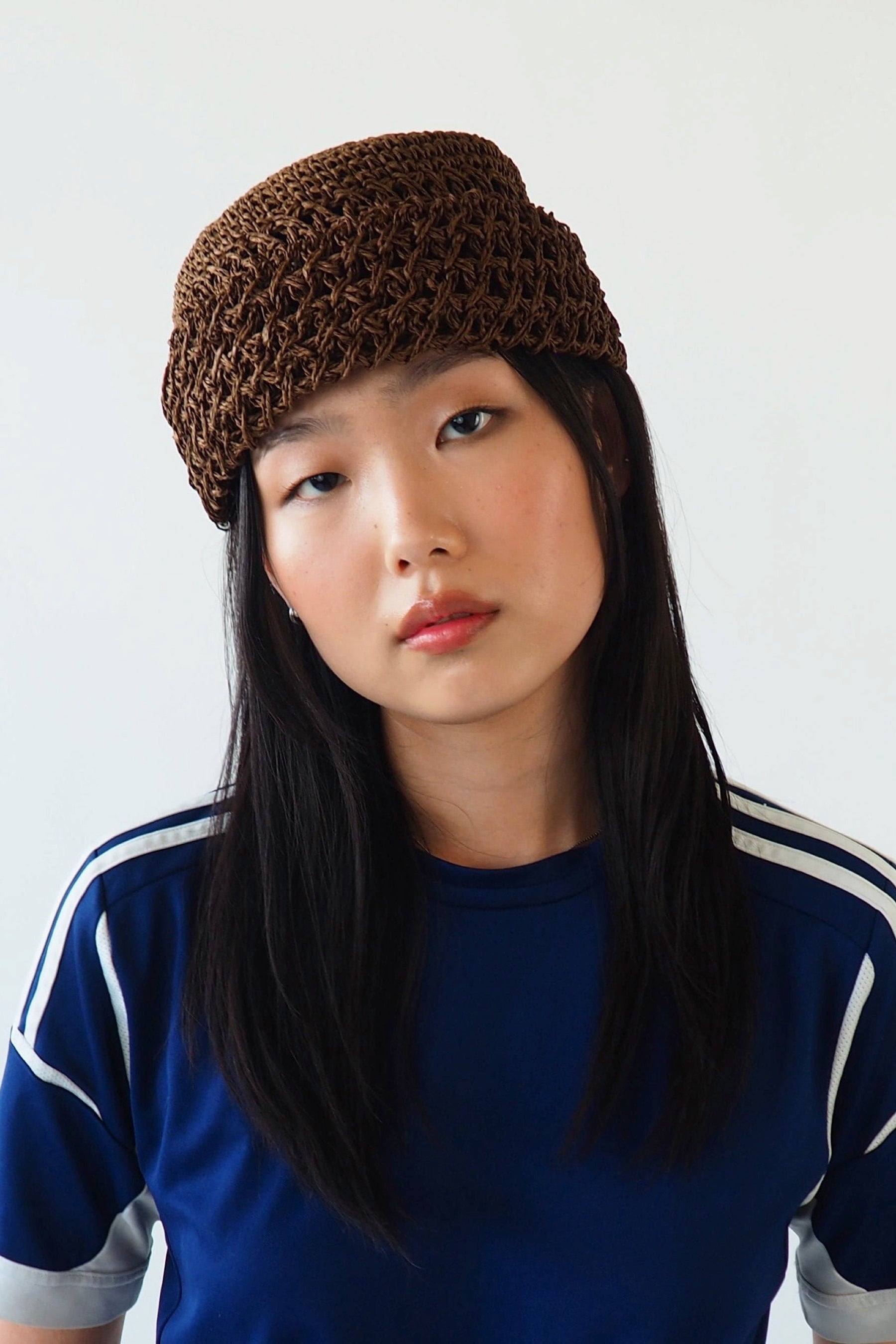 Brown Toyo Roller Hat