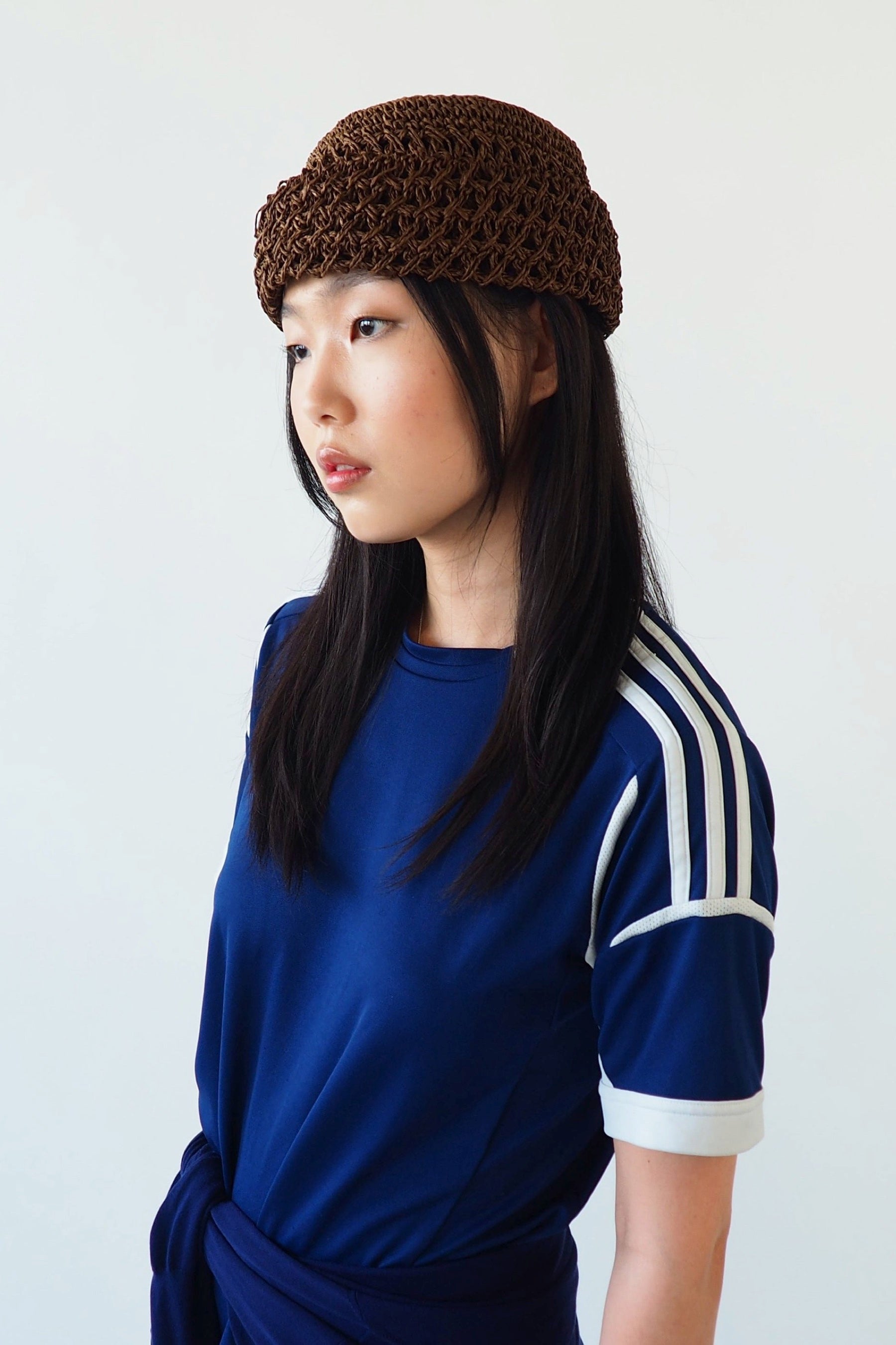 Brown Toyo Roller Hat