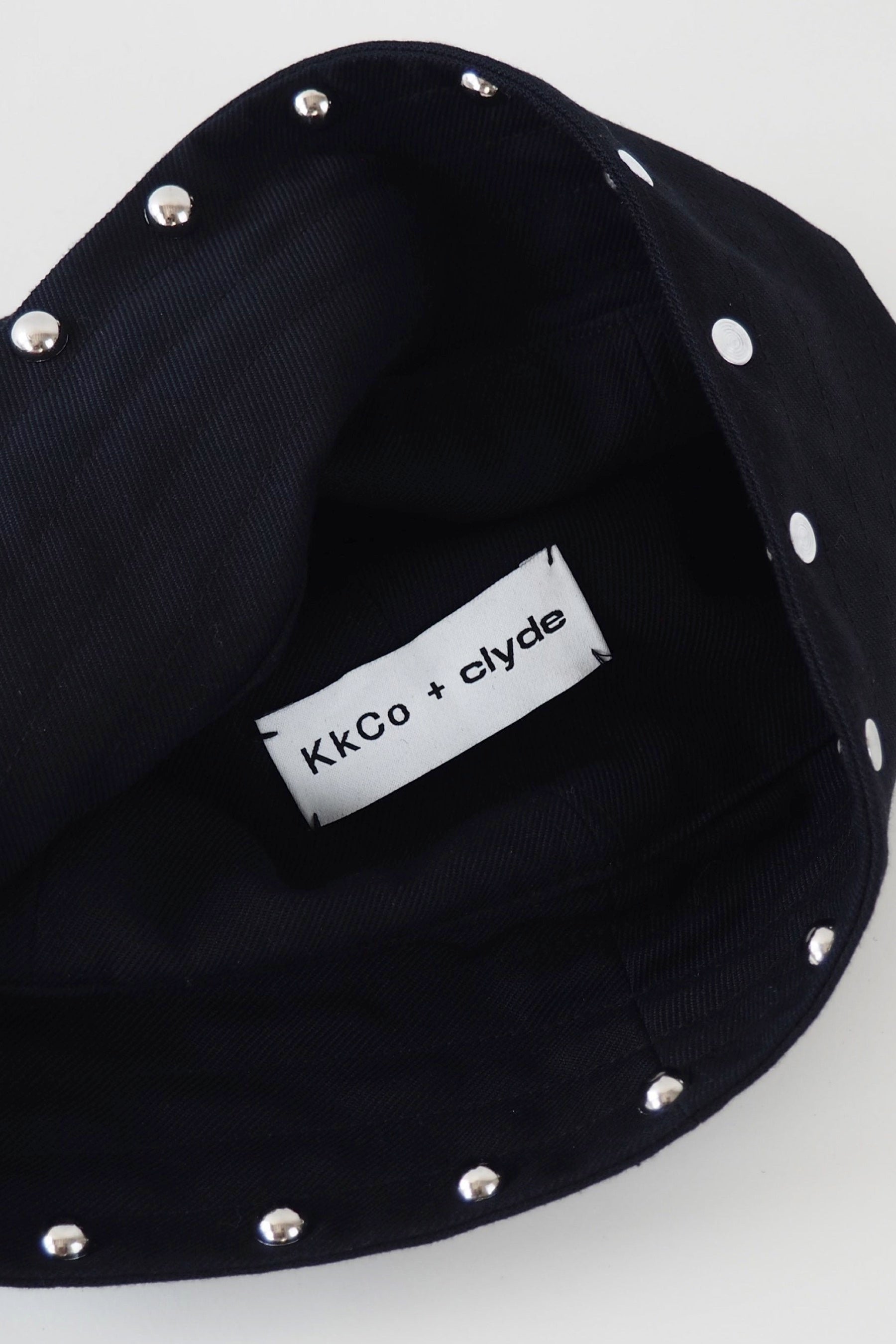 Onyx Rivet Sailor Hat