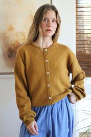 Dijon Leila Cotton Cardigan