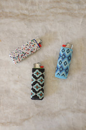 Celeste Beaded Lighter Cover