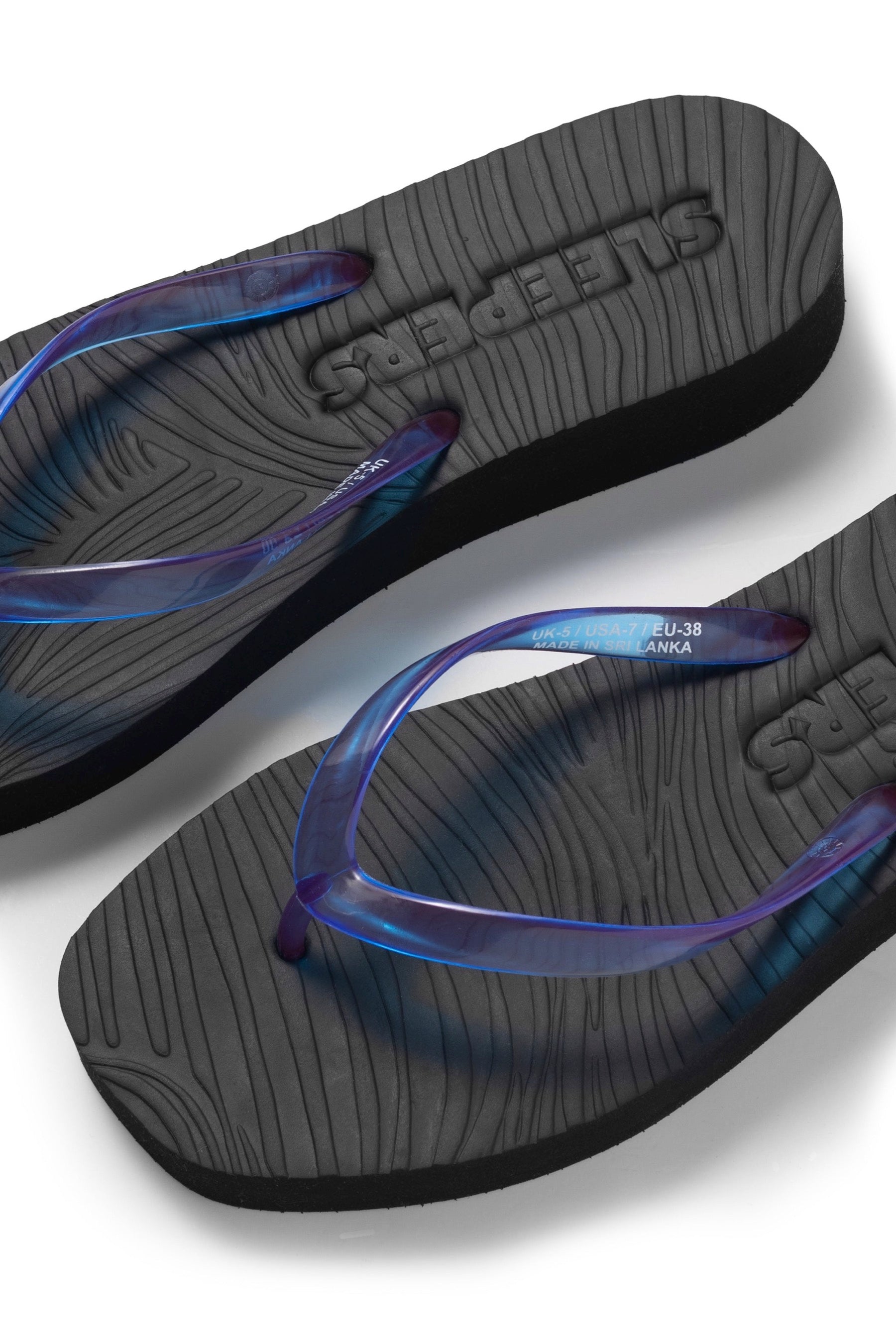 Luminous Tapered Platform Flip Flops