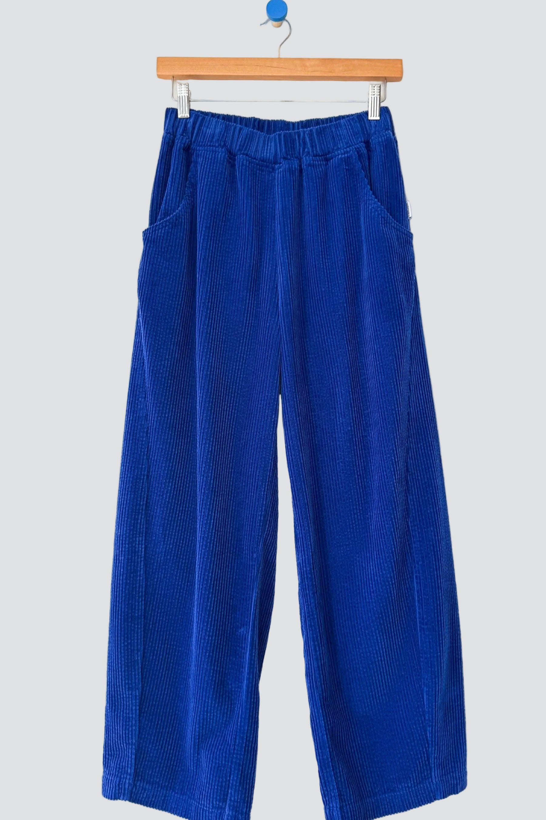 Cobalt Corduroy Arc Pant