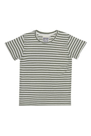Olive Stripe Lorel Tee