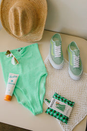 Lime Brooke One Piece