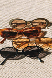 Gradient Brown Lyric Leigh Sunglasses