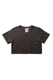 Coffee Bean Lorel Super Cropped Tee