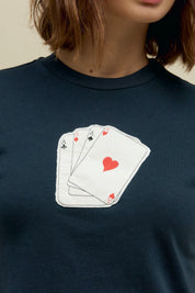 Playing Cards Vintage Tee