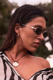 Gold Mila Sunglasses