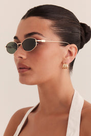 Gold Mila Sunglasses