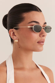 Gold Mila Sunglasses
