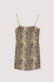 Snakeskin Nettle Mini Dress