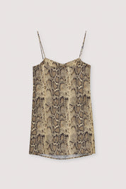 Snakeskin Nettle Mini Dress