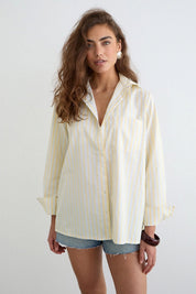 Candy Stripe Yellow Turner Shirt