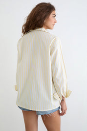 Candy Stripe Yellow Turner Shirt