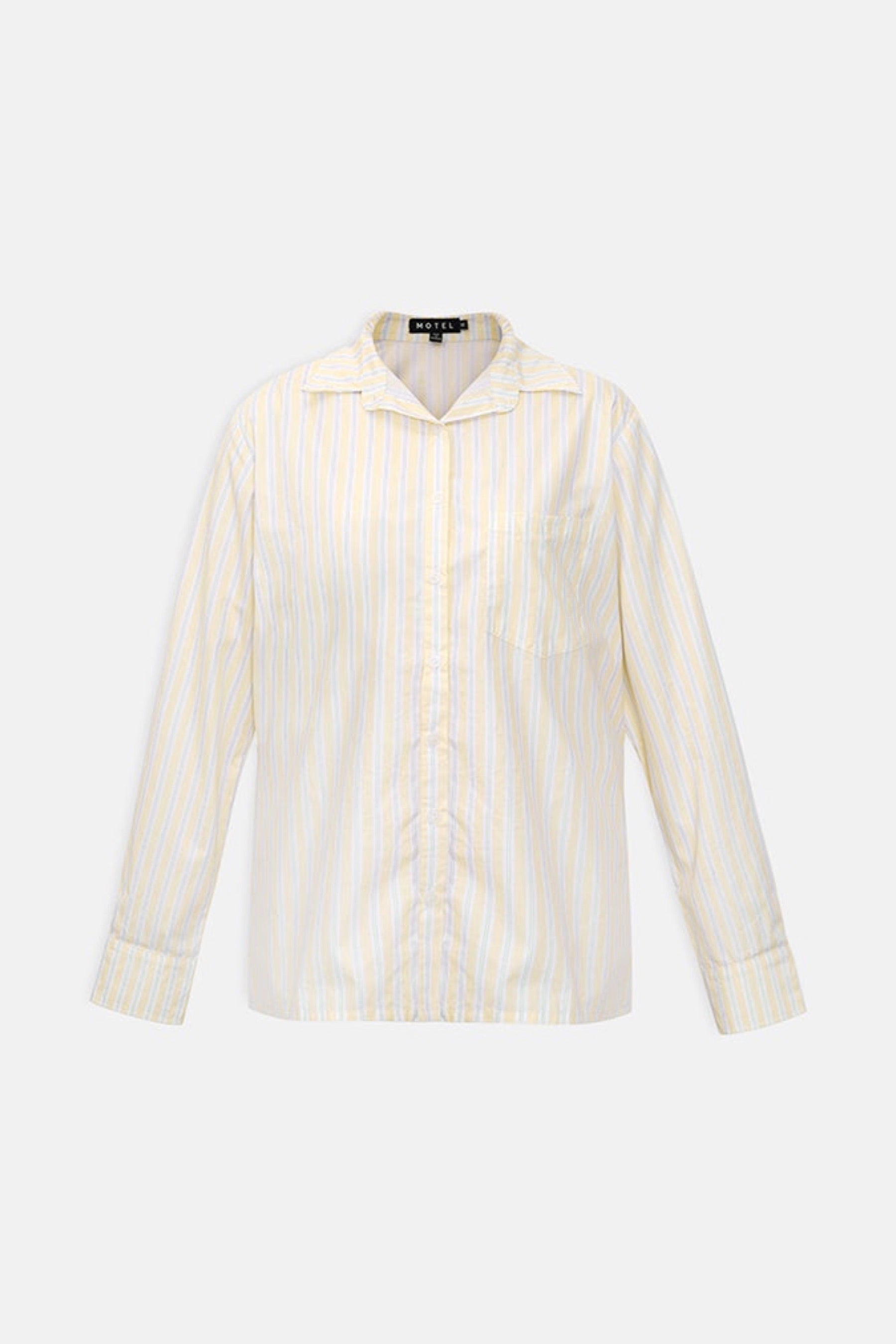 Candy Stripe Yellow Turner Shirt