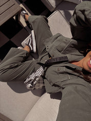 Oak Moss Loose Utility Pant