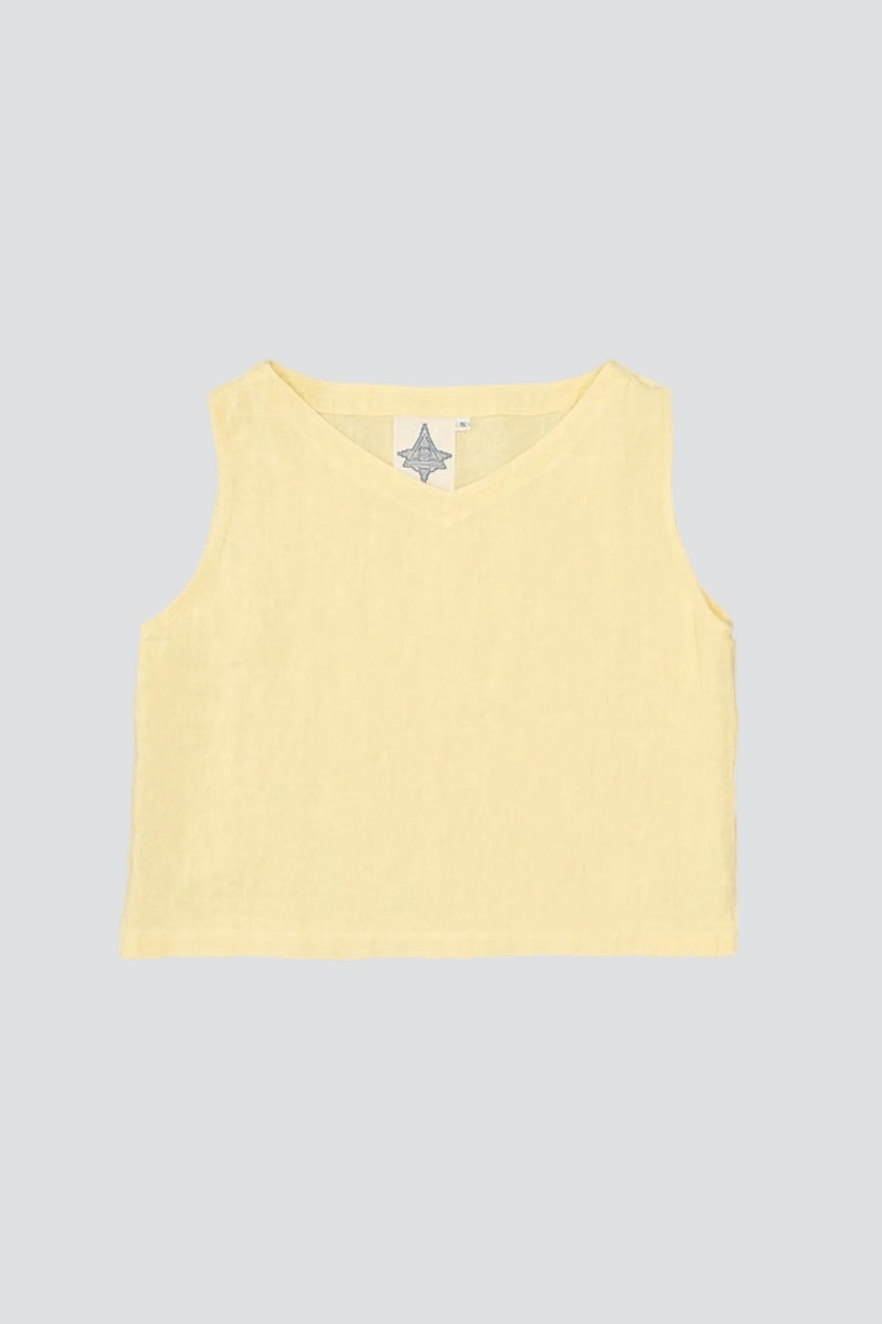 Sunbleached Yellow Teton Tank