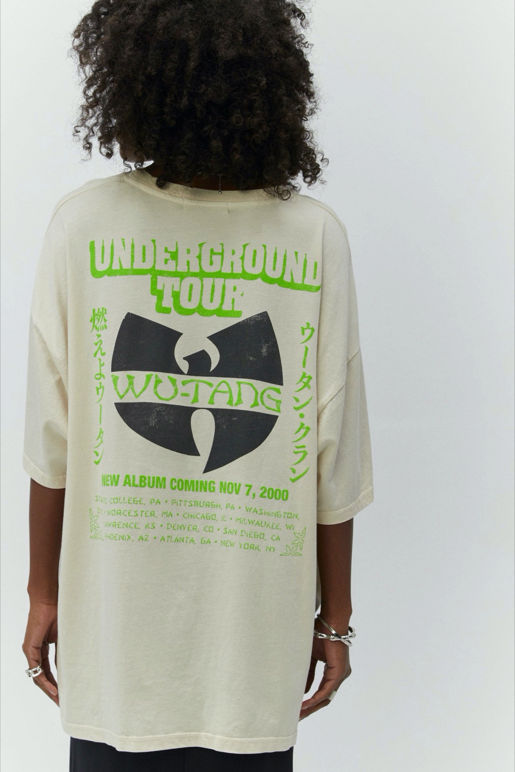 Wu-Tang Underground Tour OS Tee