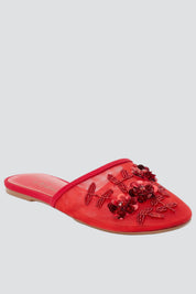 Red Maven Mesh Mule
