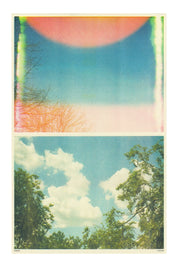 Sky Risograph Print