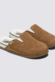 Brown Marshmallow Harbor Mule