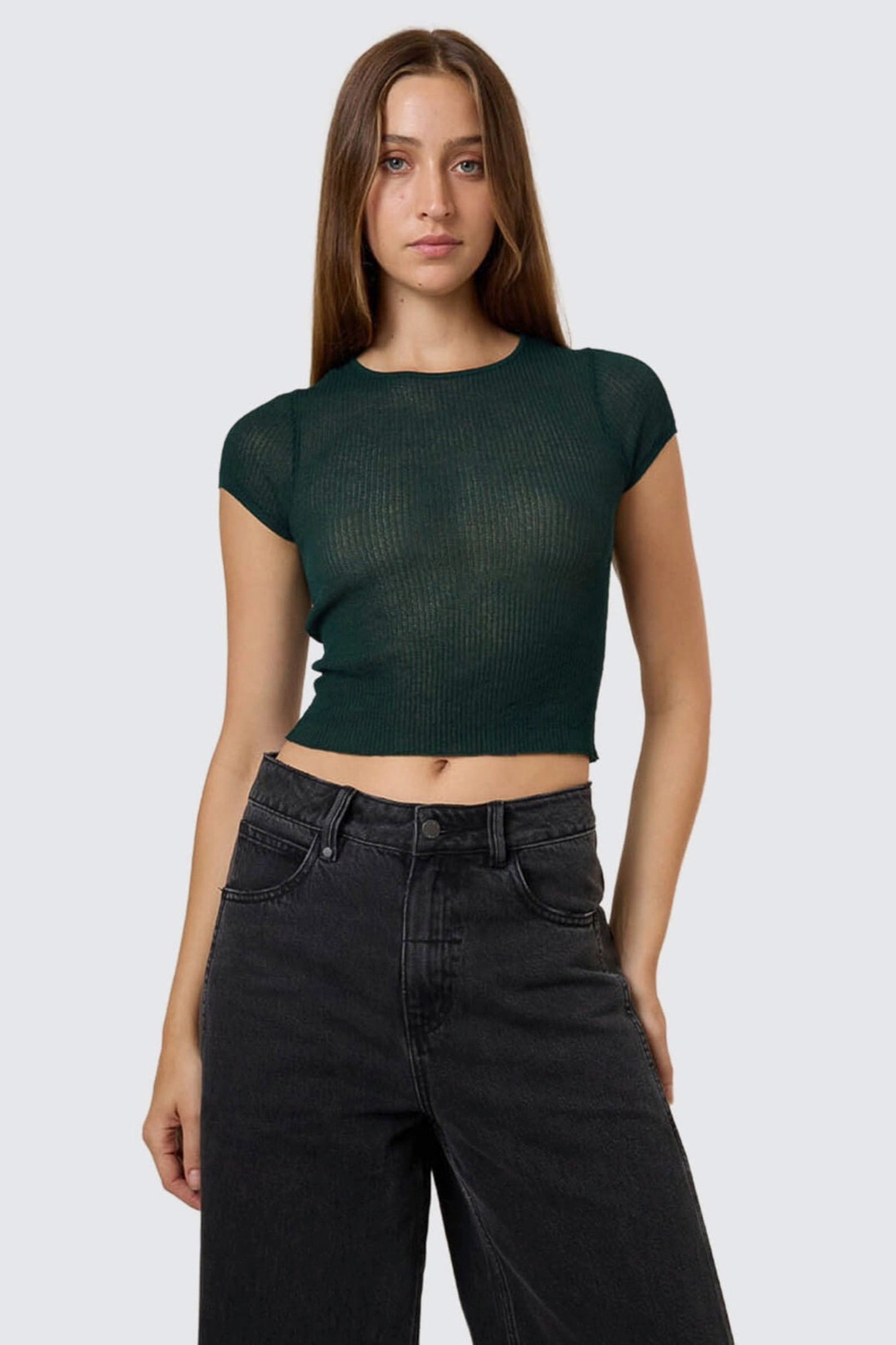 Vista Green Dissolve My Mind Top