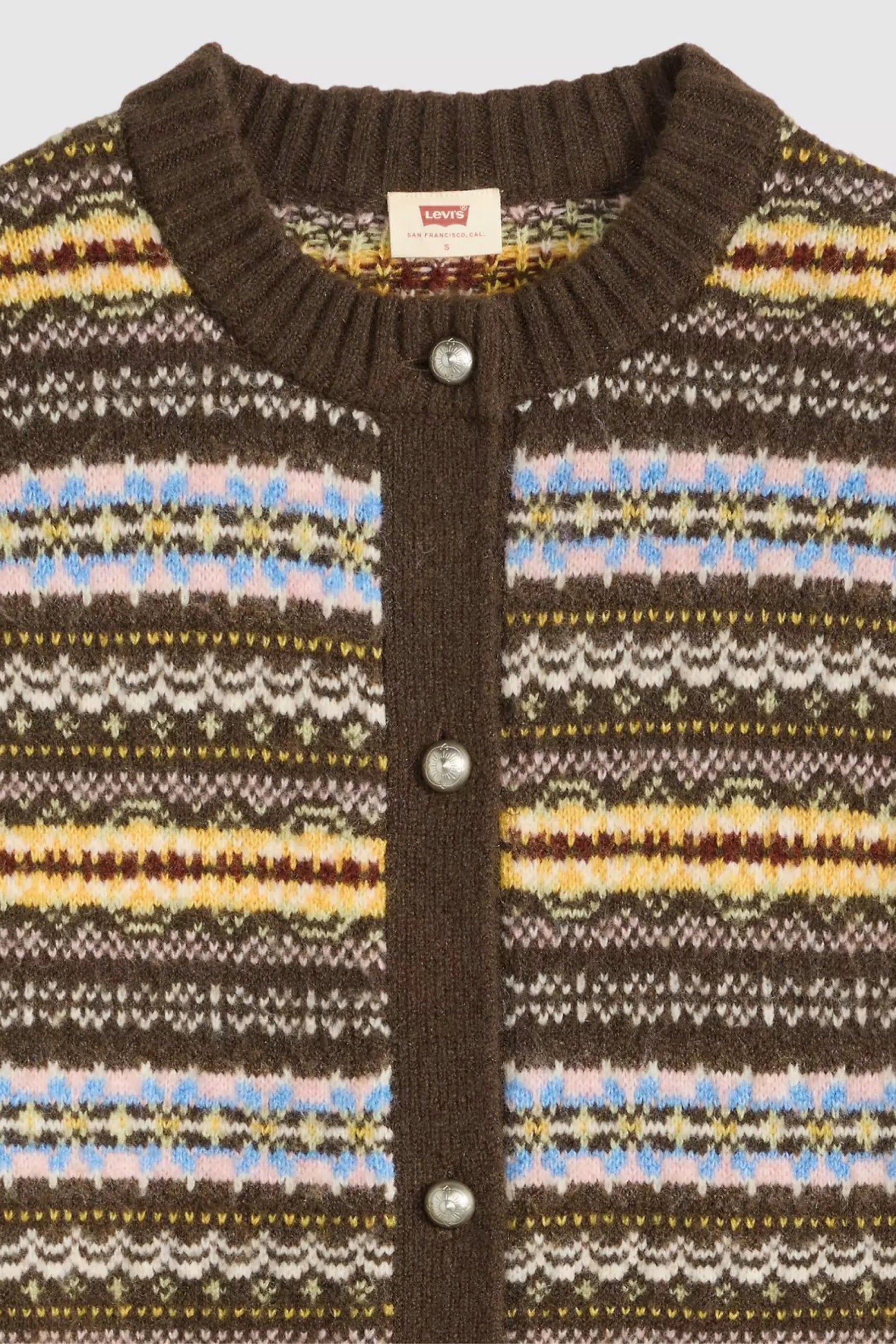Lea Fairisle Charlotte Cardigan