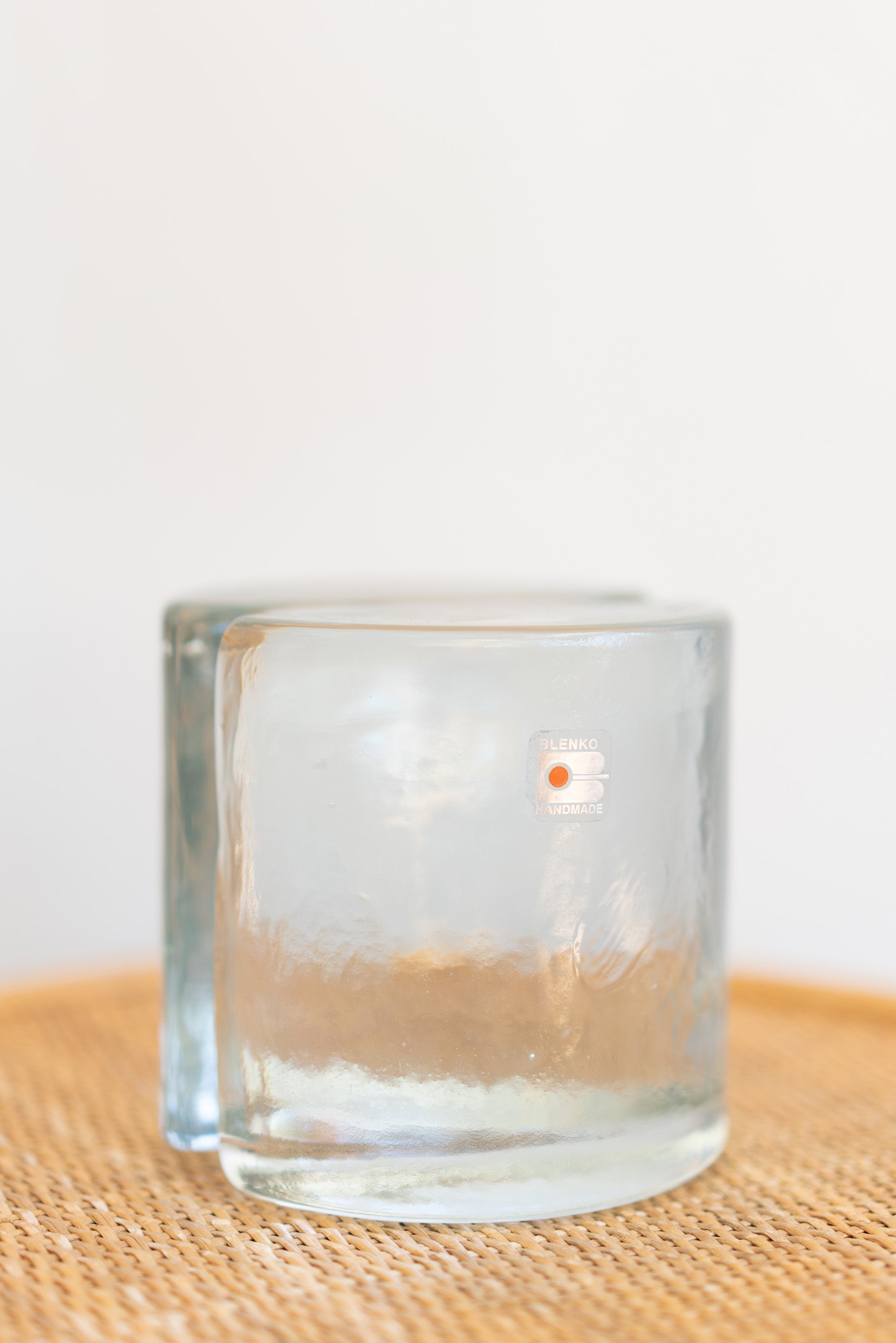Blenko Handmade Glass Bookends