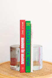 Blenko Handmade Glass Bookends