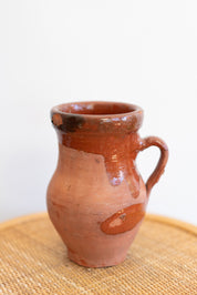 Terracotta Glazed Pitcher