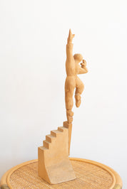 Wood Figure Sculpture