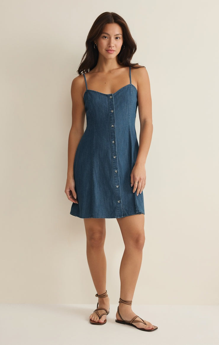 Denim Angel Eyes Dress